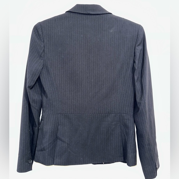 Banana Republic Factory navy striped blazer - Picture 2 of 7